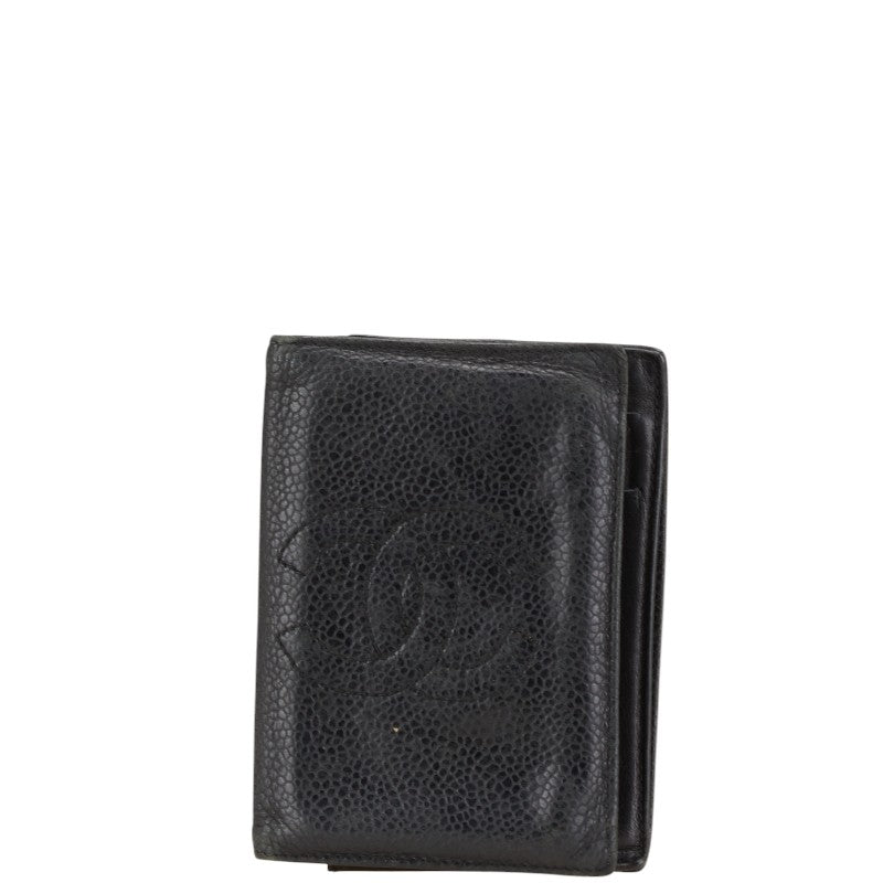 Chanel Leather Coco Mark Card Case
