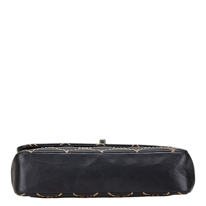 Chanel Wild Stitch Leather Shoulder Bag