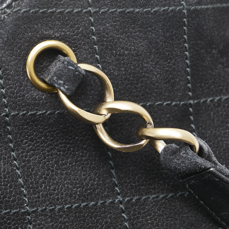 Chanel Coco Mark Sweat Tote Bag Black