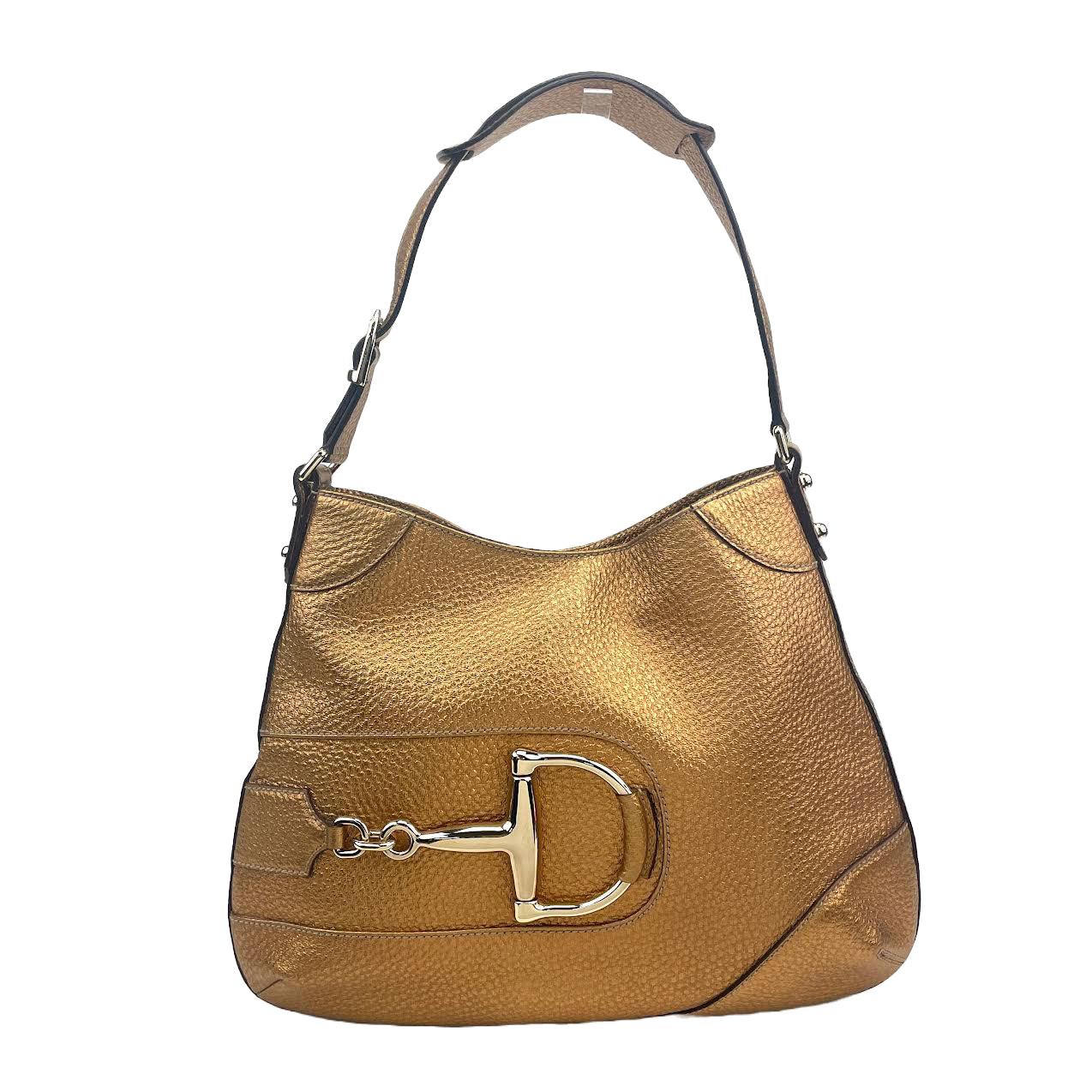 Luxury Gucci Hasler Hobo Leather Bag - OUTLET ITEM FINAL SALE