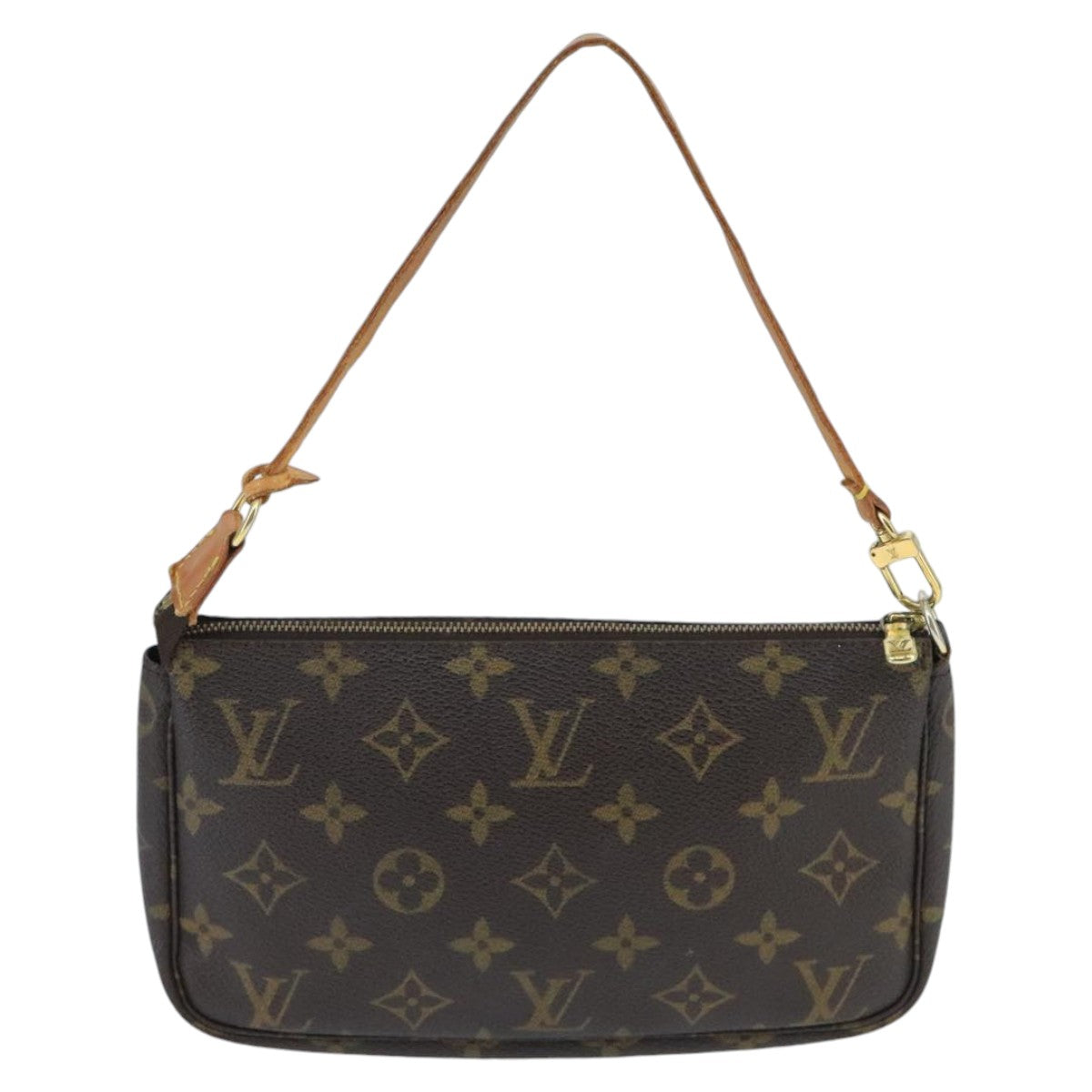 LOUIS VUITTON Monogram Pochette Accessoires Pouch M51980 LV 100000