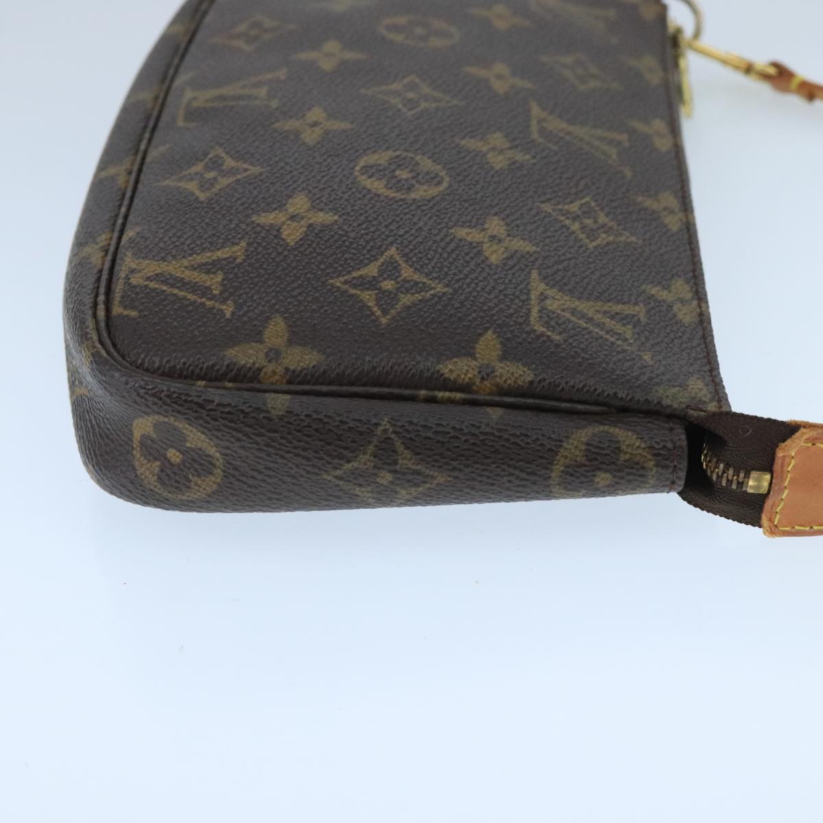LOUIS VUITTON Monogram Pochette Accessoires Pouch M51980 LV 100000