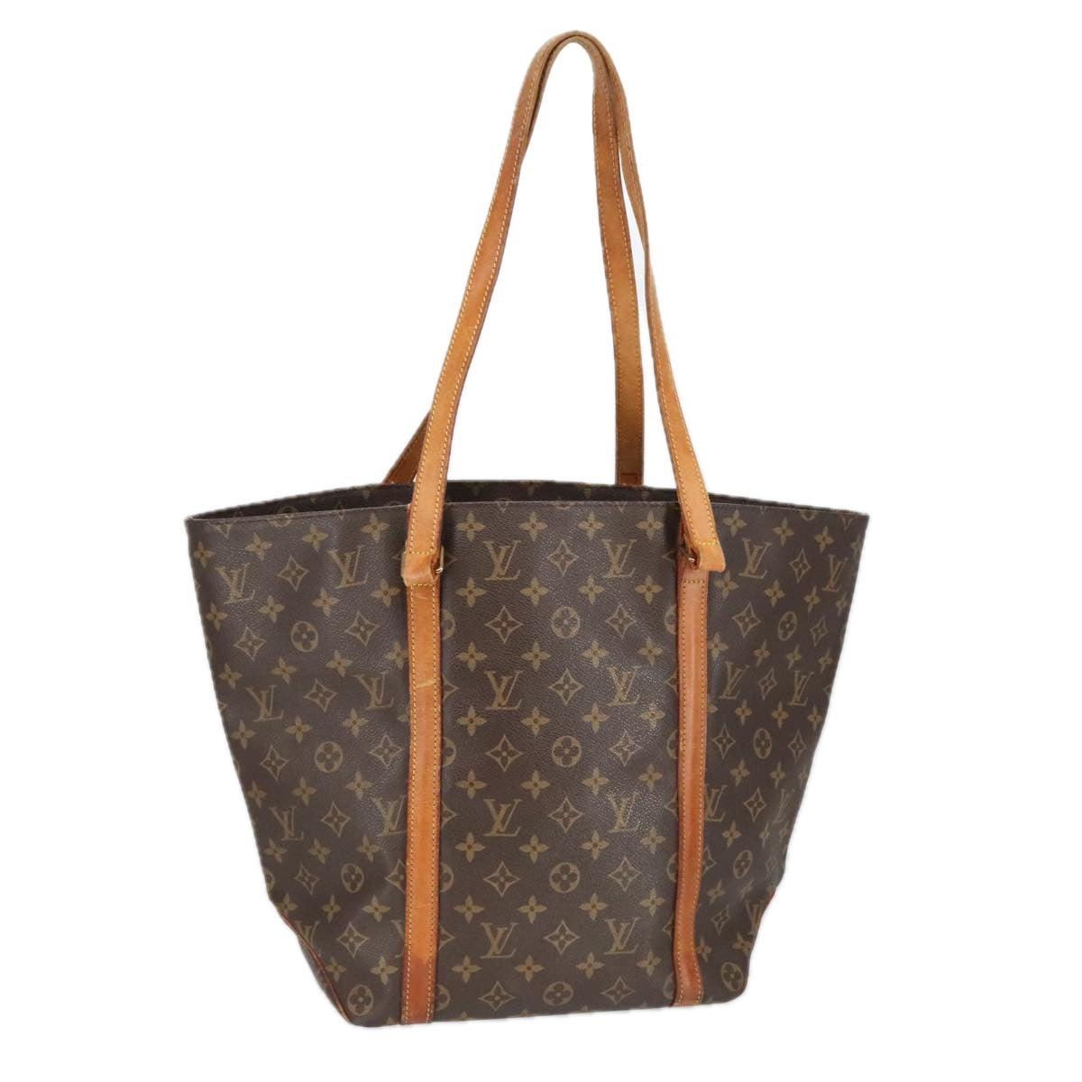 LOUIS VUITTON Monogram Sac Shopping Tote Bag M51108 LV 100003