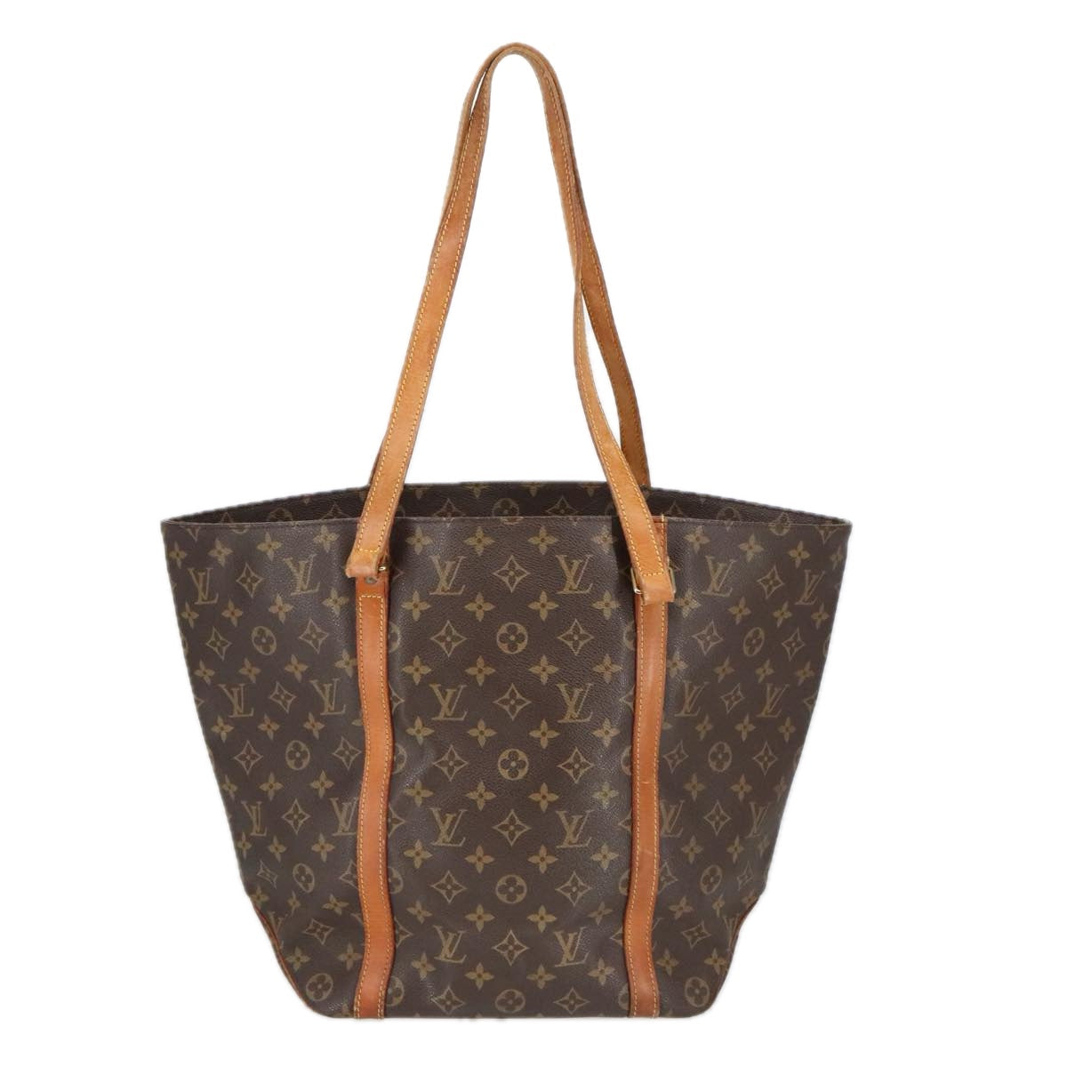 LOUIS VUITTON Monogram Sac Shopping Tote Bag M51108 LV 100003