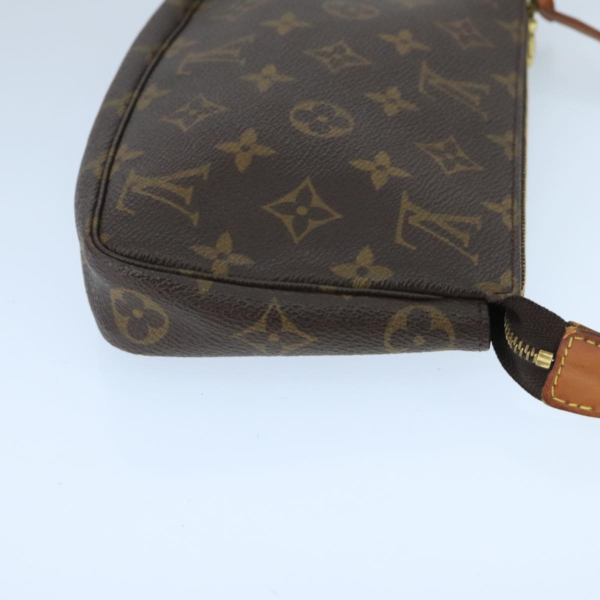 LOUIS VUITTON Monogram Pochette Accessoires Pouch M51980 LV 100020