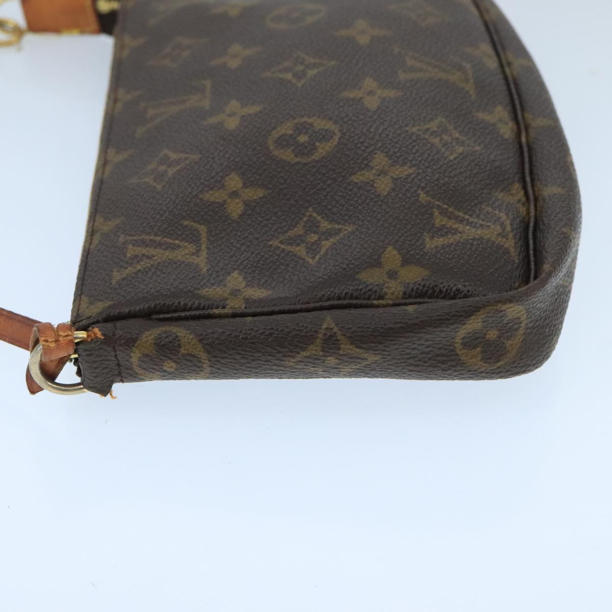 LOUIS VUITTON Monogram Pochette Accessoires Pouch M51980 LV 100020