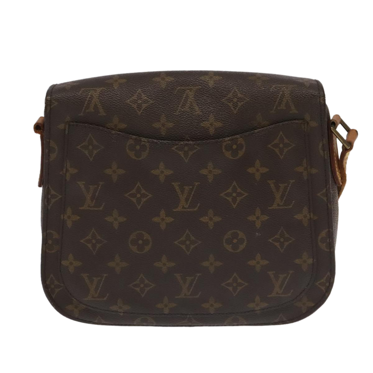 LOUIS VUITTON Monogram Saint Cloud GM Shoulder Bag M51242 LV 100036