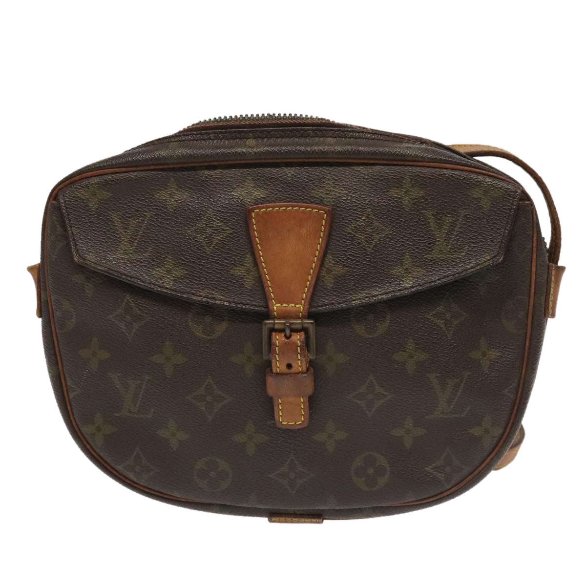 LOUIS VUITTON Monogram Jeune Fille MM Shoulder Bag M51226 LV 100082