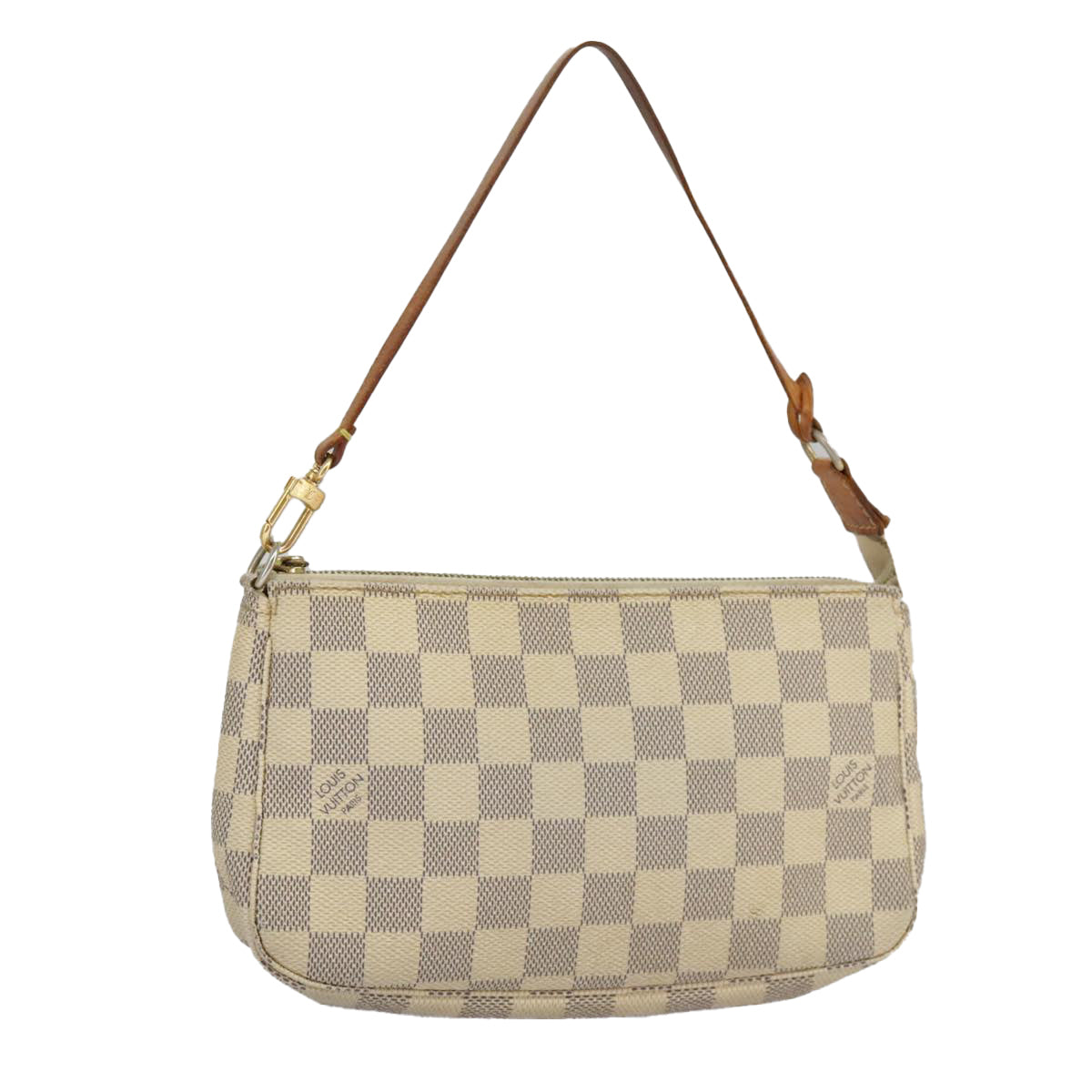 LOUIS VUITTON Damier Azur Pochette Accessoires Pouch N51986 LV 100115