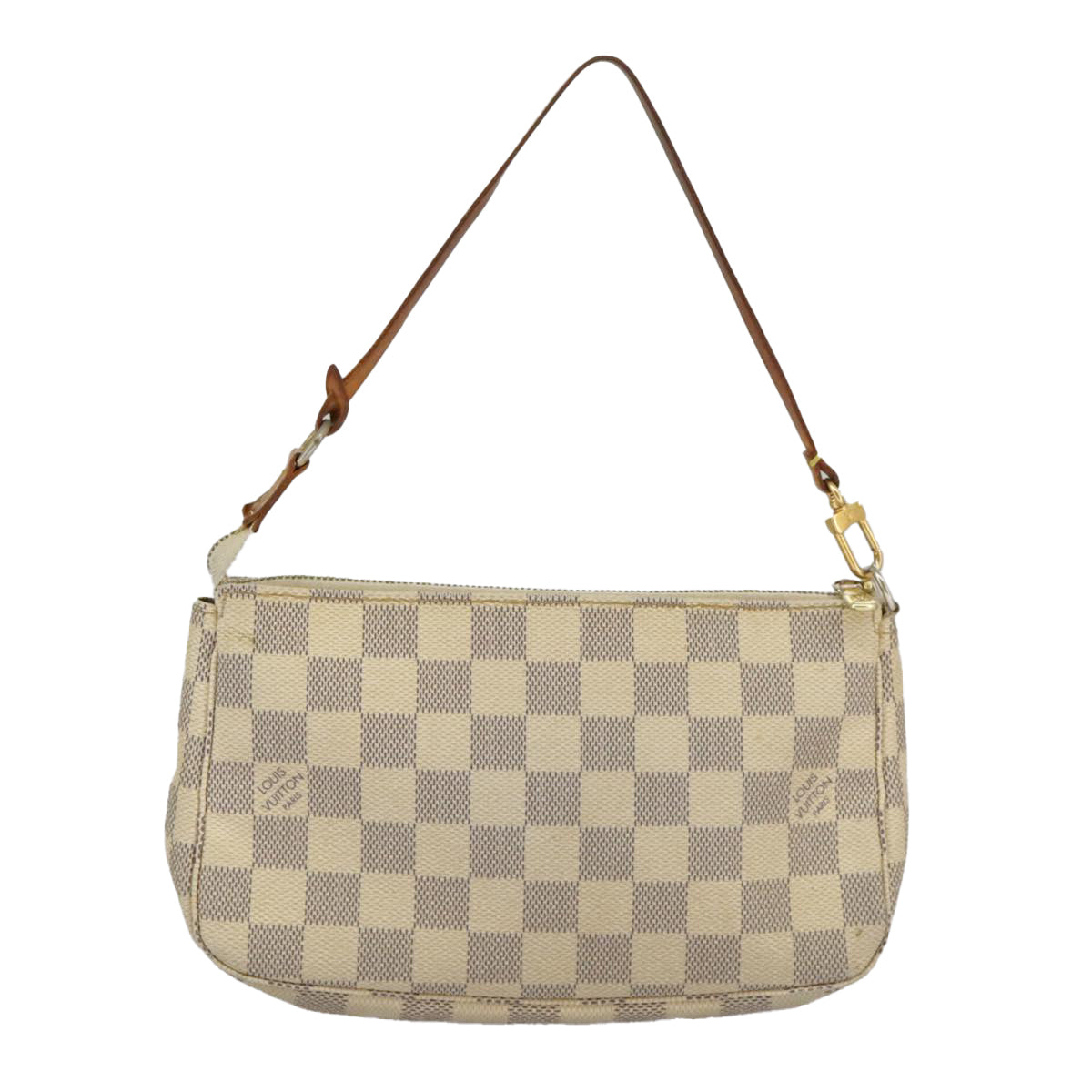 LOUIS VUITTON Damier Azur Pochette Accessoires Pouch N51986 LV 100115