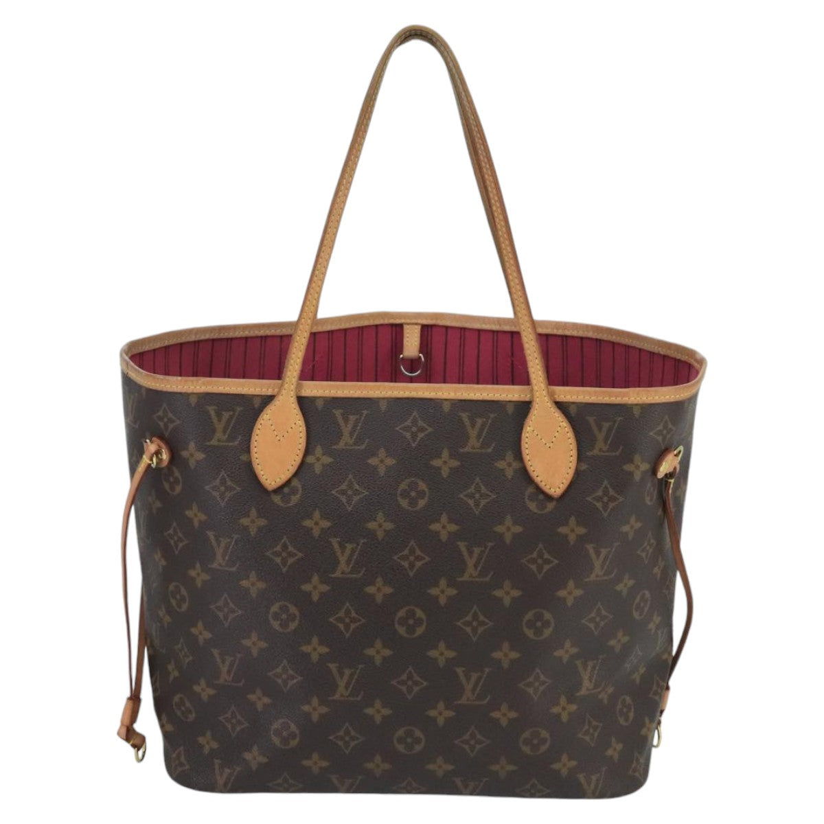 LOUIS VUITTON Monogram Neverfull MM Tote Bag M40156 LV 100130