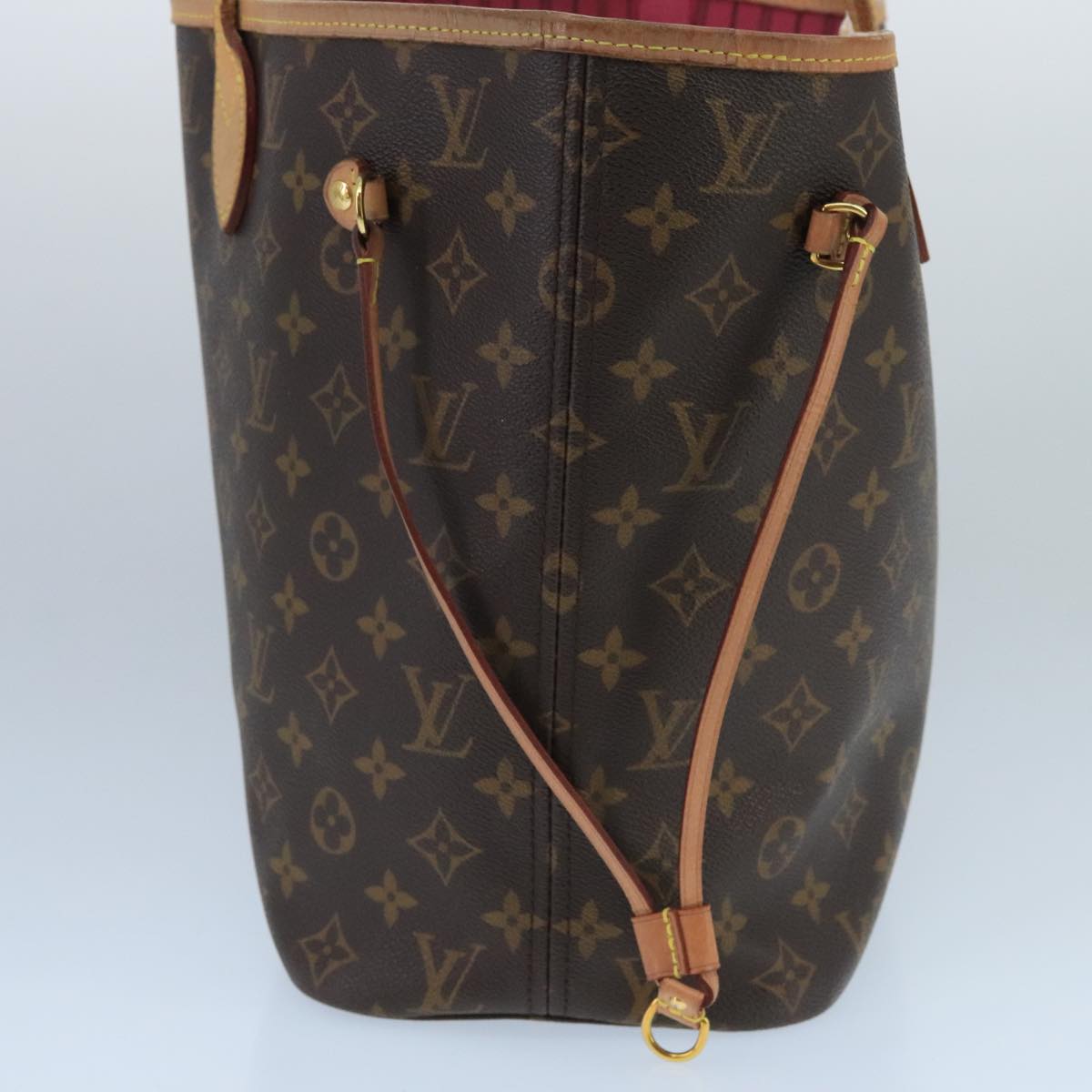 LOUIS VUITTON Monogram Neverfull MM Tote Bag M40156 LV 100130