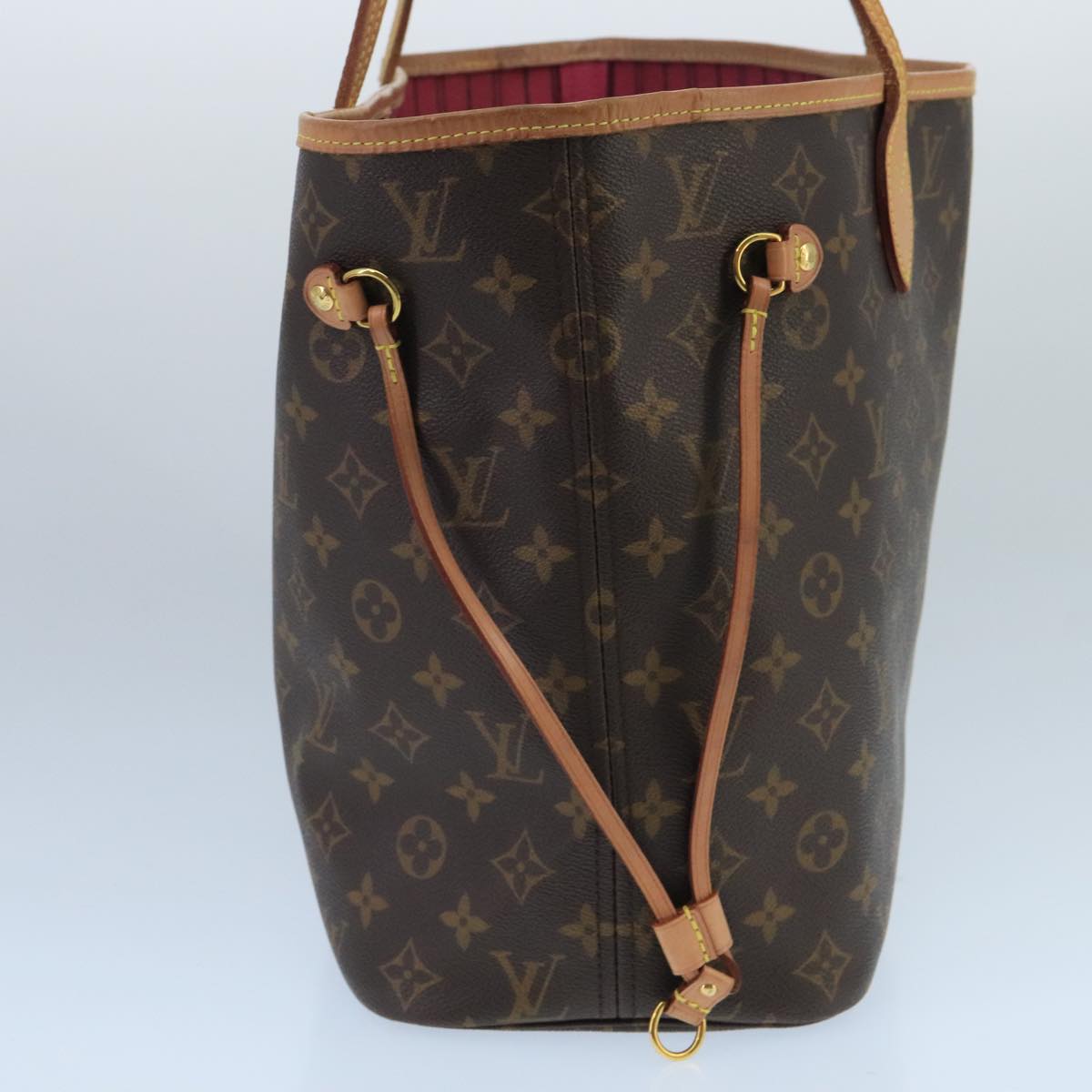 LOUIS VUITTON Monogram Neverfull MM Tote Bag M40156 LV 100130