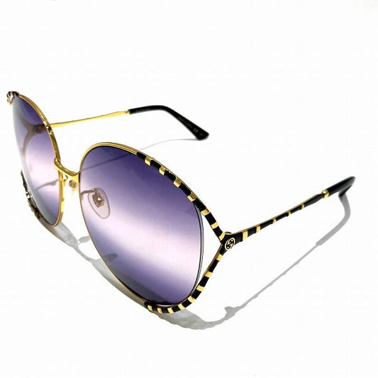 Luxury Gucci Trending 2025 GG0595S Sunglasses in Nickel Alloy and Plastic in New Condition