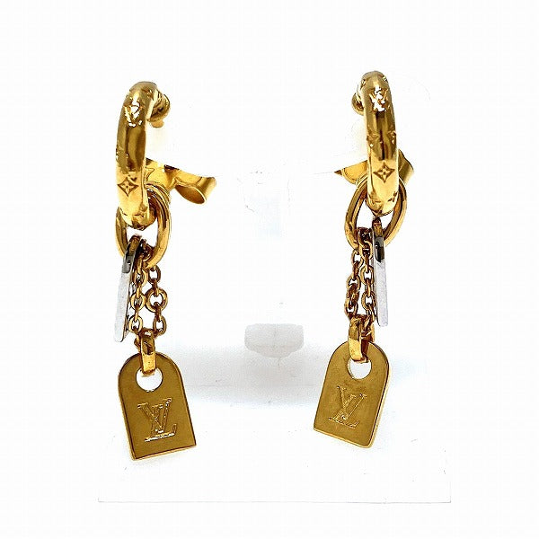Louis Vuitton Nanogram Planet Earrings M00607