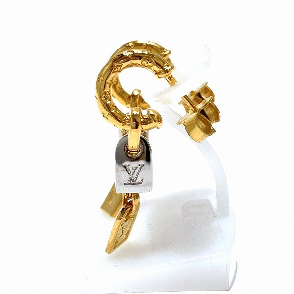 Louis Vuitton Nanogram Planet Earrings M00607