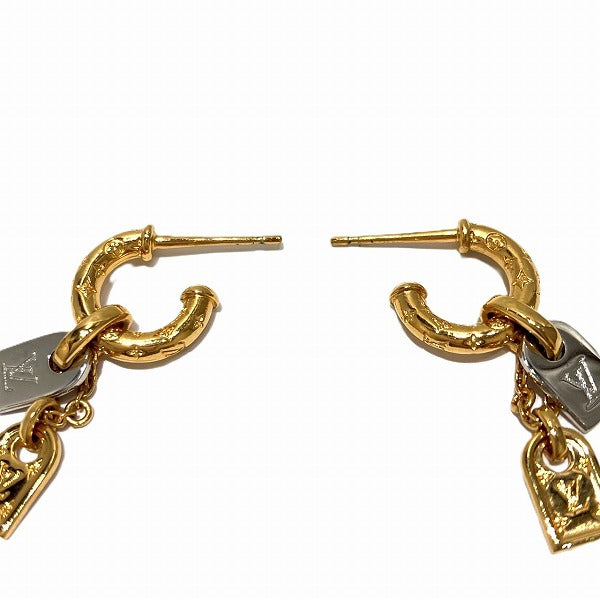 Louis Vuitton Nanogram Planet Earrings M00607