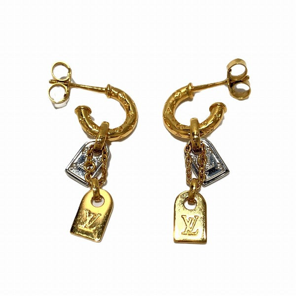 Louis Vuitton Nanogram Planet Earrings M00607