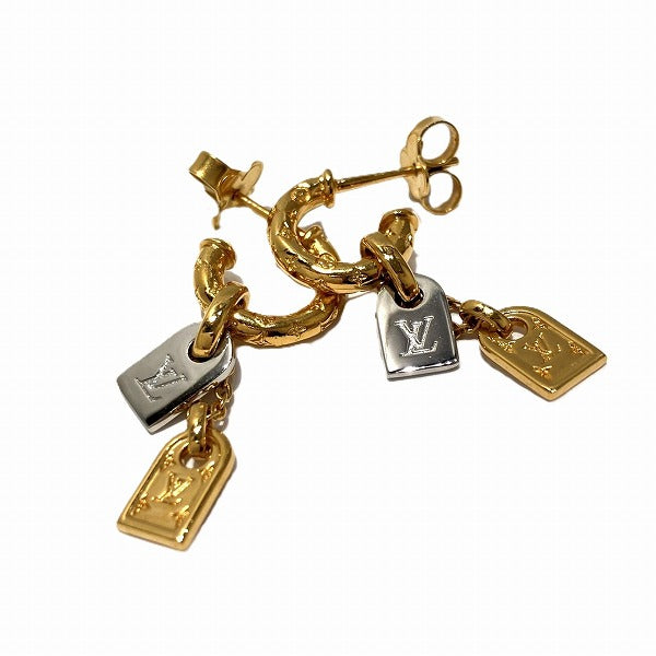 Louis Vuitton Nanogram Planet Earrings M00607