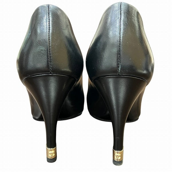 Chanel G28962 Faux Pearl High Heel Pumps
