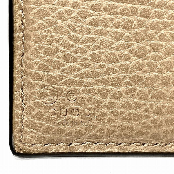 Luxury Gucci Trending 2025 Leather Double Flap Long Wallet 598167