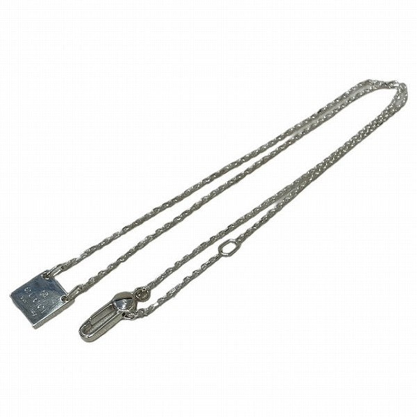Luxury Gucci Trending 2025 Logo Plate Necklace Unisex