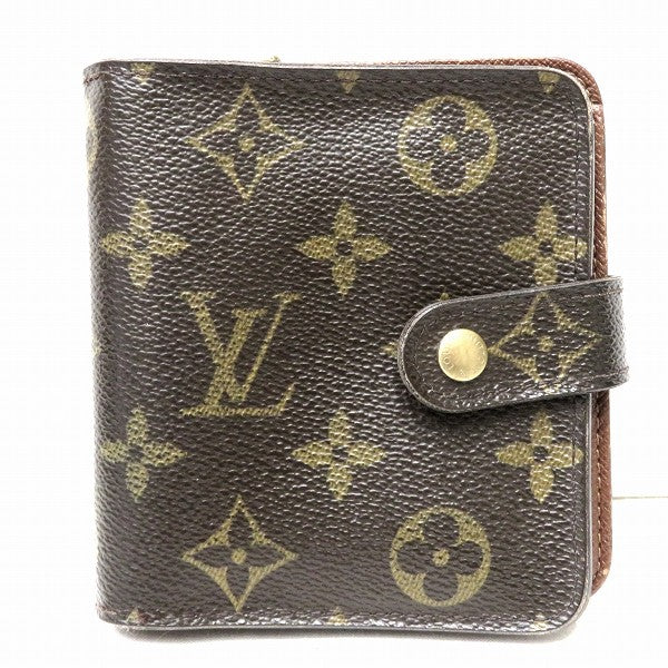 Louis Vuitton Monogram Compact Zip Wallet