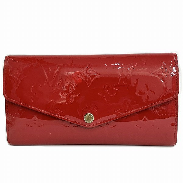 Louis Vuitton Vernis Portefeuille Sarah Long Wallet M90208 in New Condition