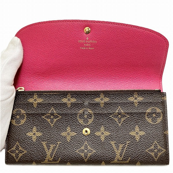 Louis Vuitton Monogram Emilie Flower Wallet M64202