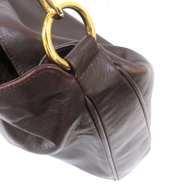 Luxury Gucci Trending 2025 Bamboo 2Way Leather Handbag