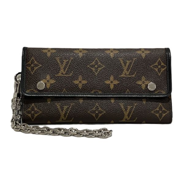 Louis Vuitton Monogram Macassar Long Wallet M60168