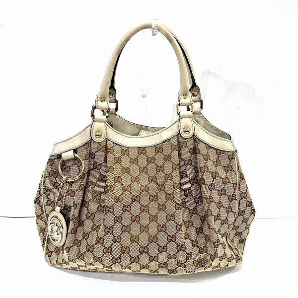 Luxury Gucci Trending 2025 Sukey GG Canvas Handbag 211944