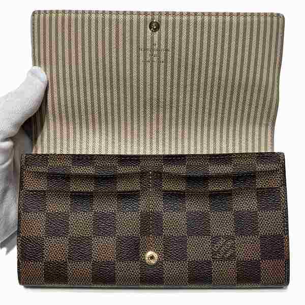Louis Vuitton Damier Portefeuille Sarah Wallet N63179