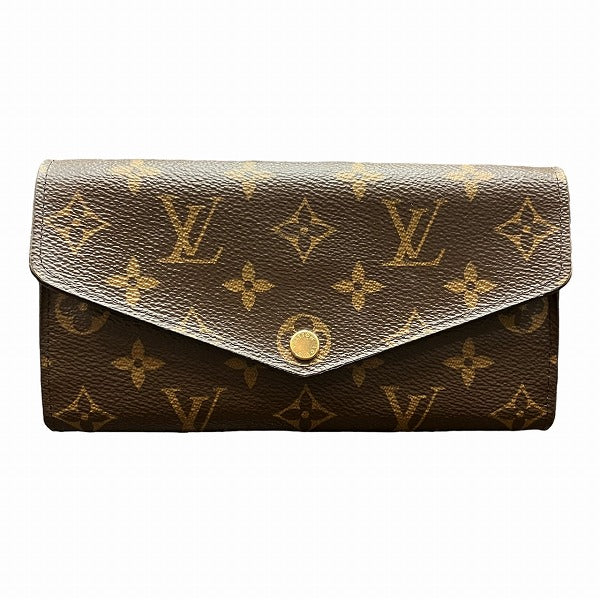 Louis Vuitton Monogram Sarah Long Wallet M62235