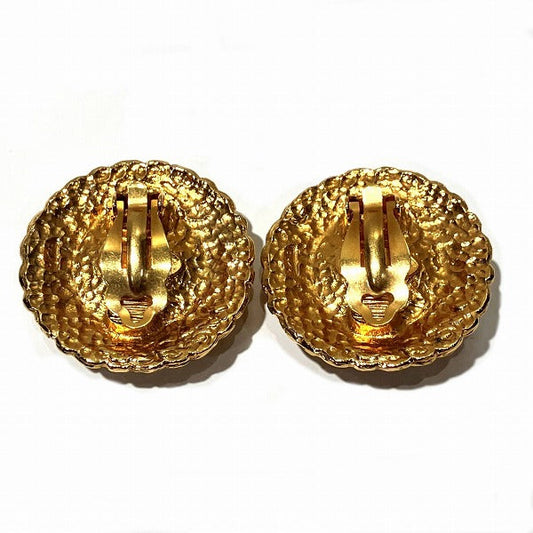 Chanel Tiger Eye Stone Earrings