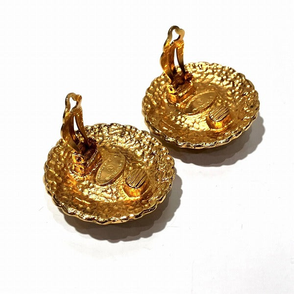 Chanel Tiger Eye Stone Earrings