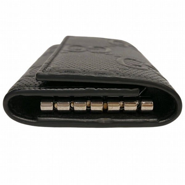 Luxury Gucci Trending 2025 Leather GG Embossed Key Case 625565