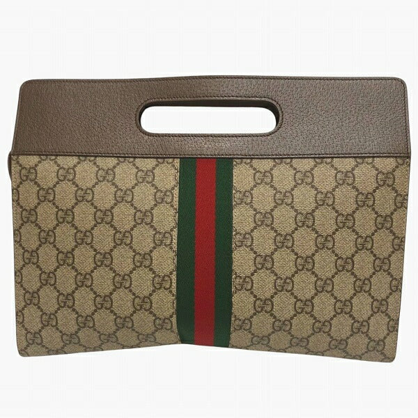 Luxury Gucci Trending 2025 Ophidia GG Supreme Leather Handbag