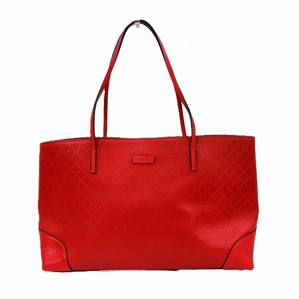 Luxury Gucci Trending 2025 Diamante Lux Red Leather Tote Bag