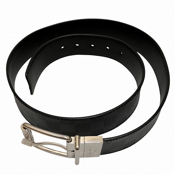 Louis Vuitton Damier Graphite Reversible Belt M9156