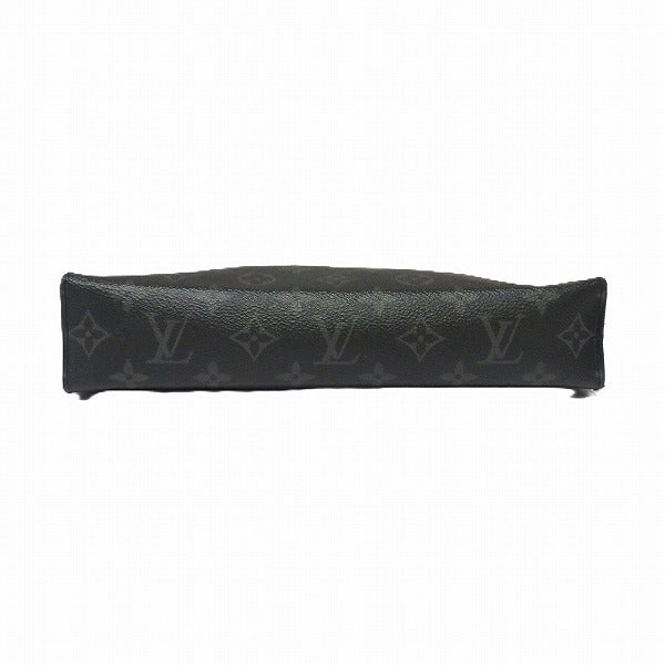 Louis Vuitton Monogram Eclipse Pochette Voyage MM Clutch M61692