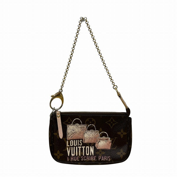 Louis Vuitton Monogram Mini Pochette Trunk M60245