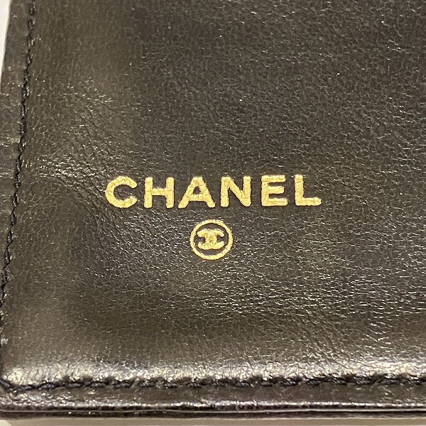 Chanel Coco Mark Leather Wallet