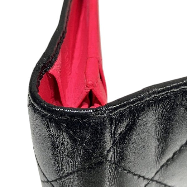 Chanel Cambon Line Coco Mark Leather Wallet