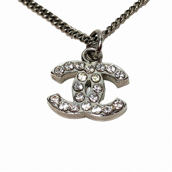 Chanel Coco Mark Rhinestone Necklace