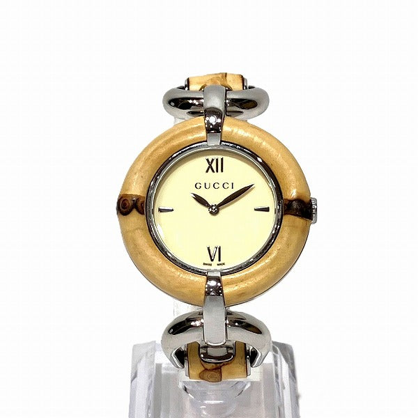 Luxury Gucci Trending 2025 Bamboo Quartz Watch 132.4