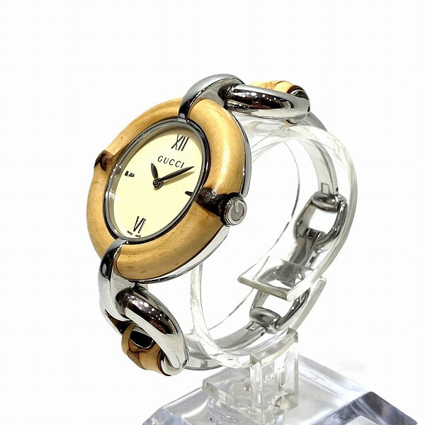 Luxury Gucci Trending 2025 Bamboo Quartz Watch 132.4