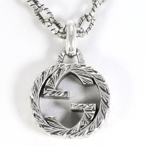 Luxury Gucci Trending 2025 Interlocking G Silver Necklace