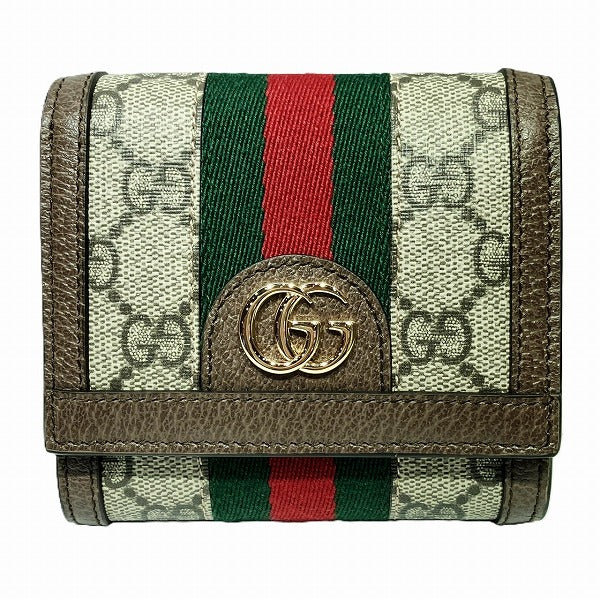 Luxury Gucci Trending 2025 Ophidia GG Supreme Bifold Wallet