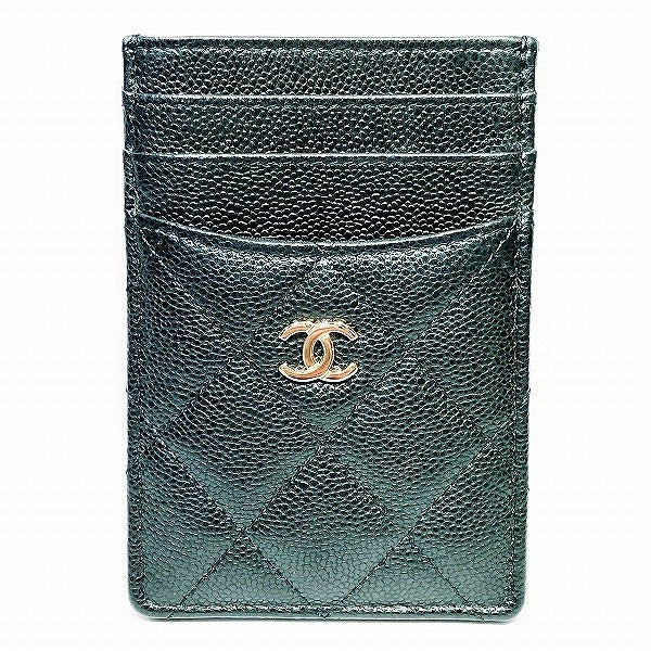 Chanel Caviar Skin Card Case U6EA0K72